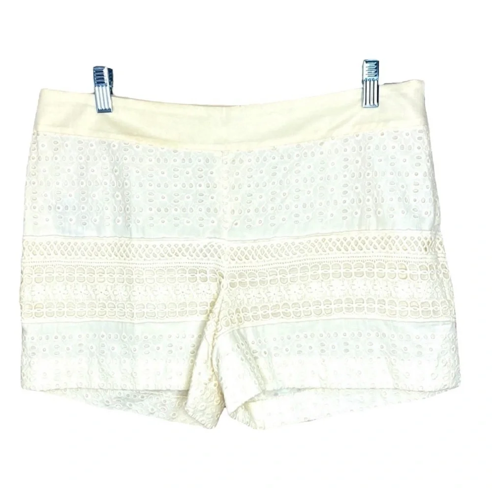 Loft Riviera Eyelet Lace Shorts